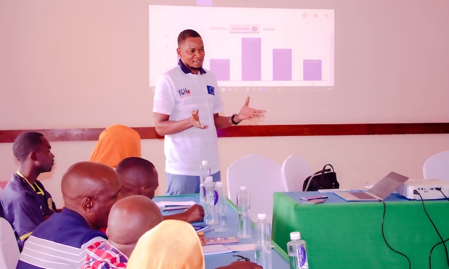 Refresher training session for data collectors from Morogoro Region for its #Y4HProject