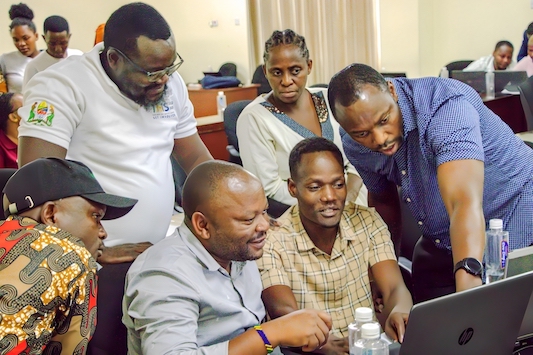 Stakeholders' joint planning meeting on ASRHR budget analysis at the sub-national level in Morogoro.